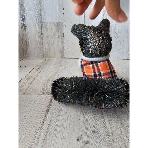 Joann raccoon bottle brush sisal nut woodland realistic fall home decor cute - Picture 3 of 7